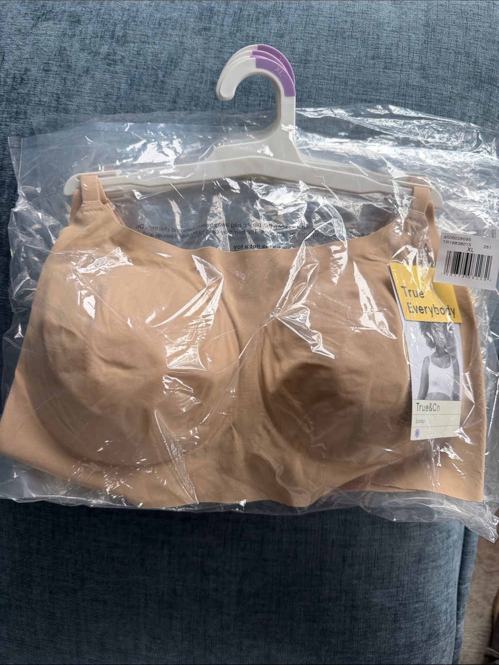 True & Co. True Everybody Nude Wireless Bra - Picture 3 of 3